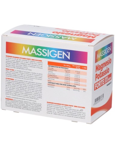 Massigen Magnesio e Potassio FORTE Zero...