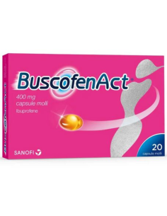 BuscofenAct 400mg 20 Capsule Molli
