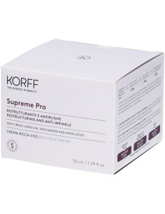 Korff Supreme Pro Ristrutturante e Antirughe Crema Ricca...