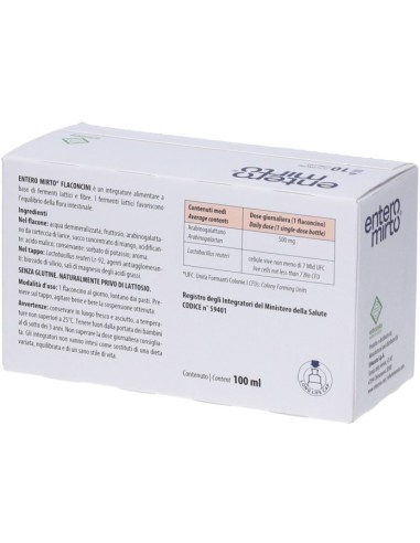 Entero Mirto 10 Flaconcini