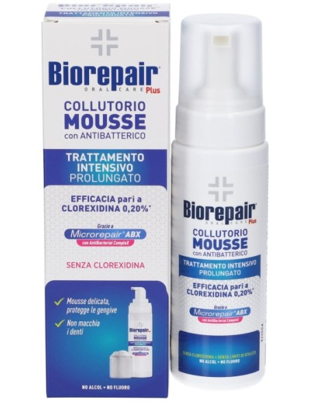 Biorepair Plus Collutorio Mousse Antibatterico 200ml