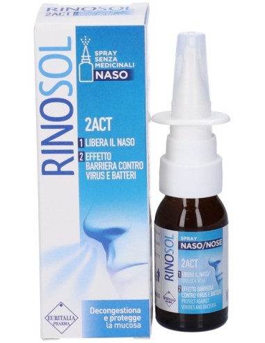 Rinosol 2Act Spray Nasale 15ml