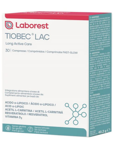 Tiobec Lac 30 Compresse
