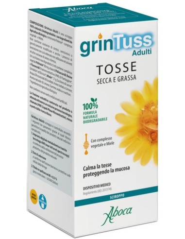 Aboca Grintuss Adulti Tosse Sciroppo 180g