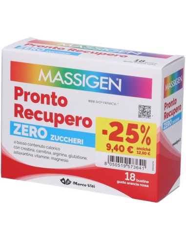 Massigen Pronto Recupero Zero Zuccheri 18...
