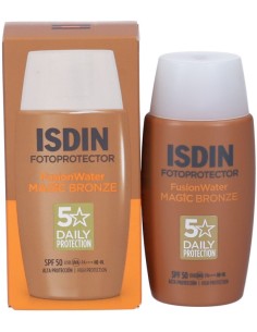 Isdin Fusion Water Magic Bronze Crema Solare Viso SPF50 50ml