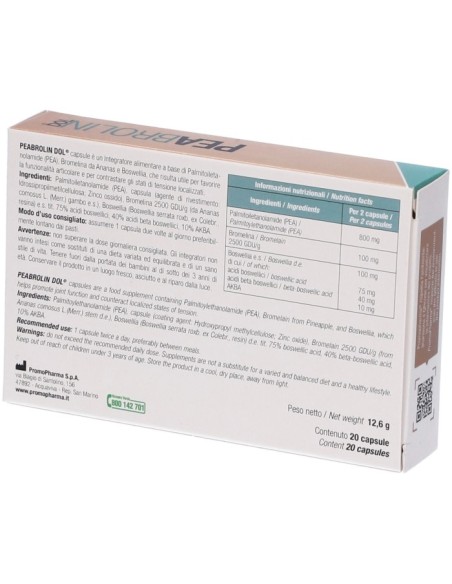 Peabrolin Dol 20 Capsule