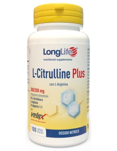 LongLife L-Citrulline Plus 100 Capsule