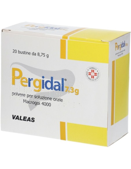 Pergidal 7,3g Polvere Soluzione Orale 20 Bustine
