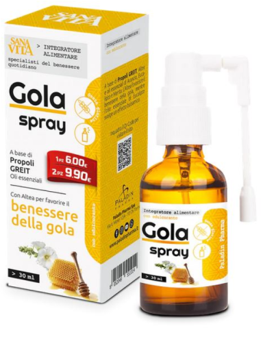 Sanavita Gola Spray 30ml