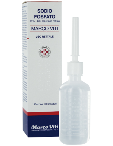 Sodio Fosfato 1 flacone 120ml 16% + 6%...