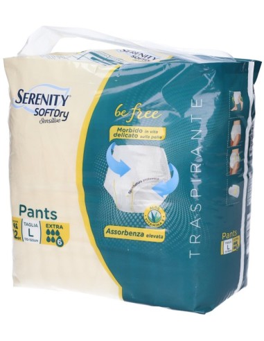 Serenity Soft Dry Sensitive Pants Extra Taglia...