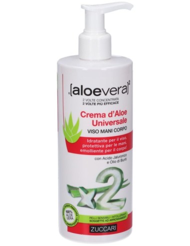 [aloevera]² Crema d'Aloe Universale Viso Mani...