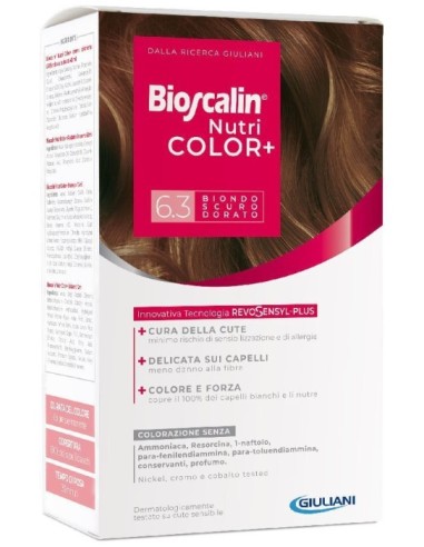 Bioscalin Nutri COLOR+ 6.3 Biondo Scuro Dorato