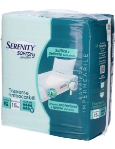 Serenity SoftDry Sensitive Traversa Assorbente Super...
