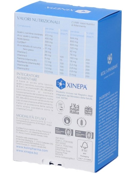 Xinepa 30 Compresse