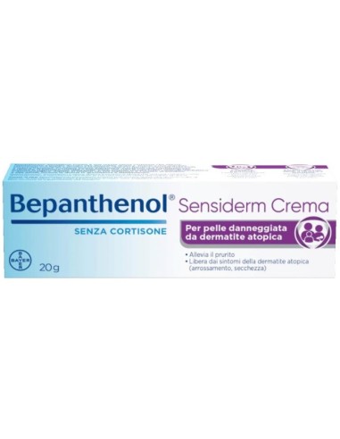 Bepanthenol Sensiderm Crema Senza Cortisone 20g