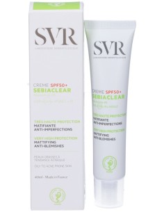 Svr Sebiaclear Creme SPF50+ 40ml