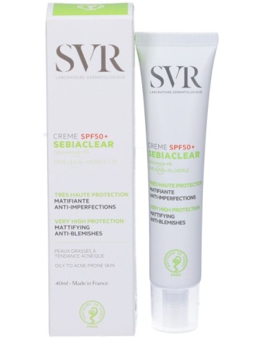 Svr Sebiaclear Creme SPF50+ 40ml