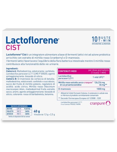 Lactoflorene Cist 10 Buste