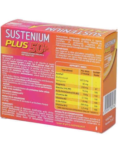 Sustenium Plus 50+ 16 Bustine