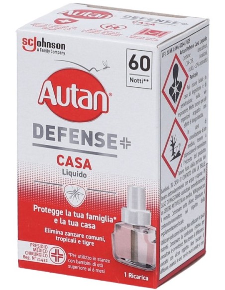Autan Defense Casa Liquido Ricarica 36ml