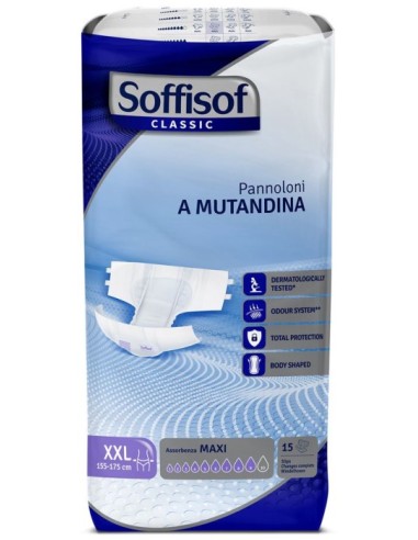 Pannolino Mutandina Maxi Xxl Classic Soffisof...