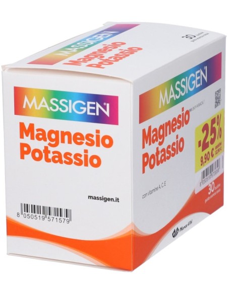 Massigen Magnesio e Potassio 30 Bustine