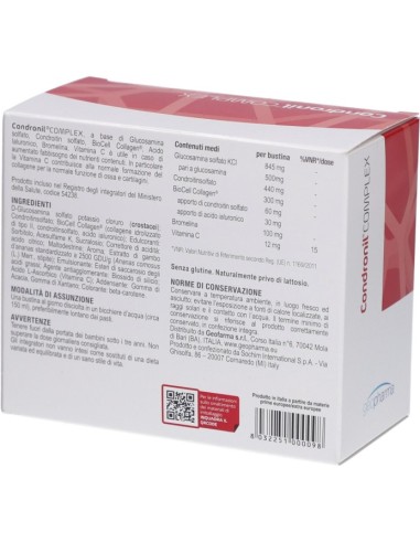 Condronil Complex 30 Buste