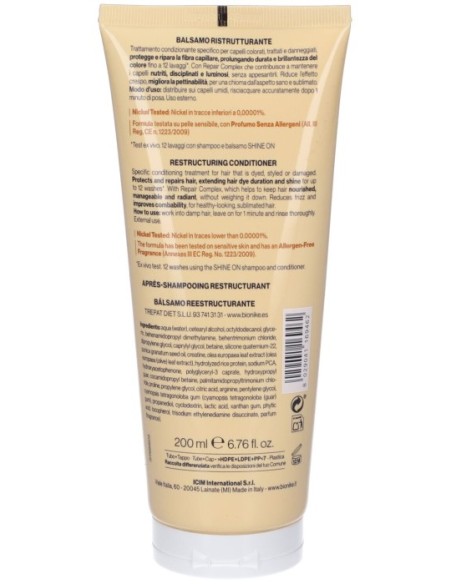 Bionike Shine On Nutri-Color Balsamo Ristrutturante 200ml