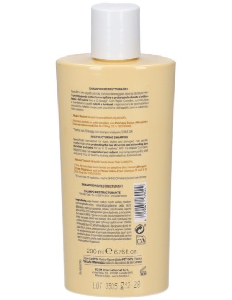 Bionike Shine On Nutri-Color Shampoo Ristrutturante 200ml