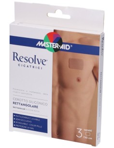 CEROTTO SILICONICO RETTANGOLARE MASTER-AID RESOLVE...