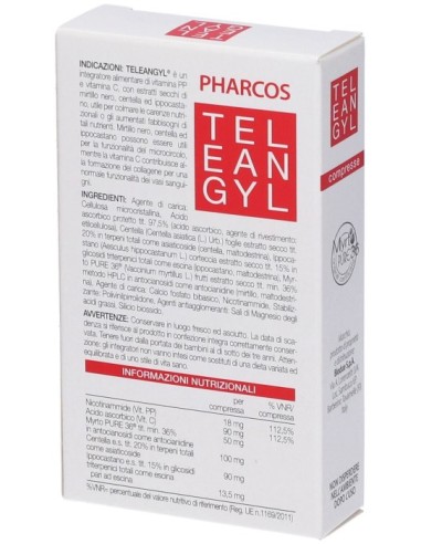Pharcos Teleangyl 20 Compresse