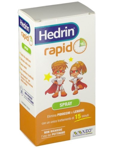 Hedrin Rapido Spray Pidocchi 60ml
