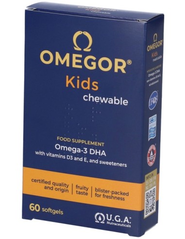 Omegor Kids 60 Capsule Masticabili