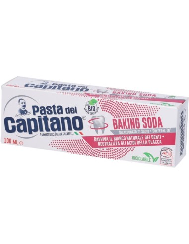 Pasta del Capitano Dentifricio Baking Soda 100ml
