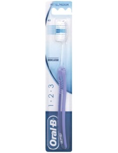 Oral-B 1 2 3 Indicator Spazzolino Medio