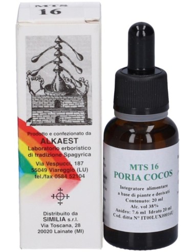 MTS16 Poria Cocos Gocce 20ml.