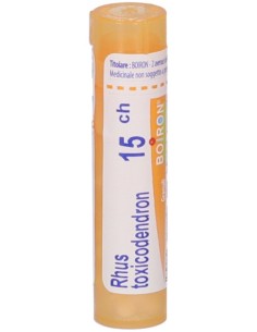 Boiron Rhus Toxicodendron 15Ch Tubo 80 Granuli 4g.