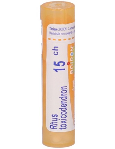 Boiron Rhus Toxicodendron 15Ch Tubo 80 Granuli 4g.