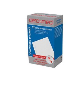 GARZA IDROFILA CEROXMED 10X10CM IN COTONE 100 PEZZI