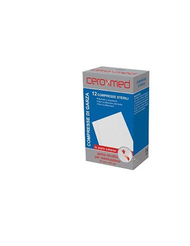 GARZA IDROFILA CEROXMED 10X10CM IN COTONE 100...