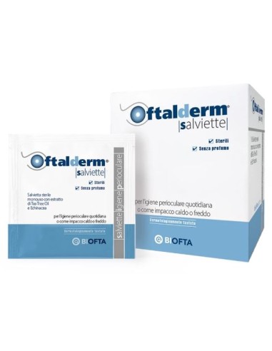 OFTALDERM SALVIETTE STERILI MONOUSO 16 PEZZI