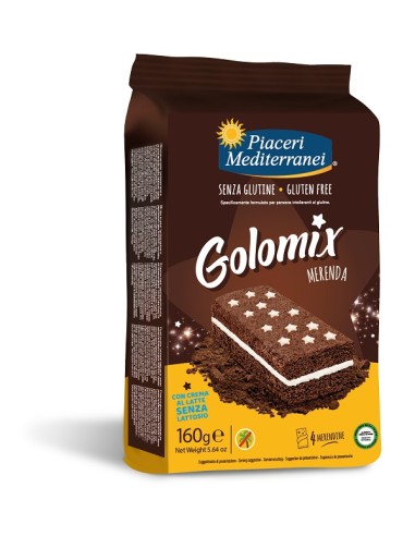 PIACERI MEDITERRANEI GOLOMIX MERENDA 4 PEZZI DA...