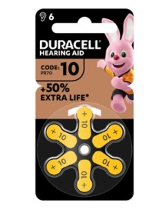 DURACELL EASY TAB 10 GIALLO BATTERIA PER APPARECCHIO...