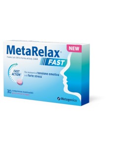 METARELAX FAST 30 COMPRESSE MASTICABILI GUSTO NATURALE DI...