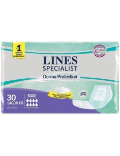 Lines Specialist Derma Protection Sagomato Maxi 30 Pezzi