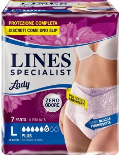 Lines Specialist Lady 7 Pants Plus Taglia L