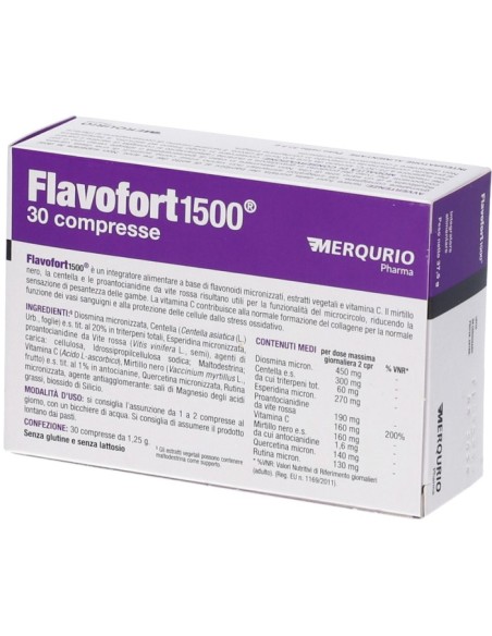 Flavofort 1500 30 Compresse