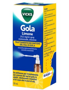 Vicks Gola Limone Spray 30ml